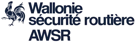 Logo AWSR Wallonie Sécurité routière